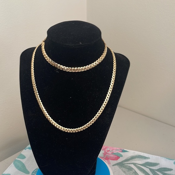 Brand new: Set:Elegant 14k laminated gold. Quality:750. - Picture 9 of 17